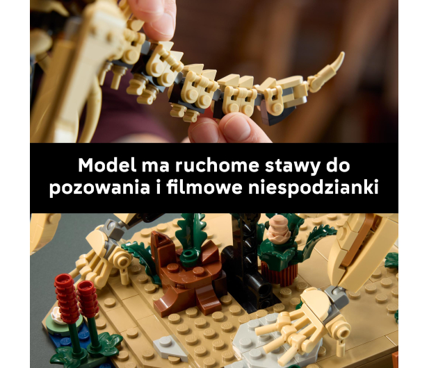 LEGO JURASSIC WORLD 77985 Szkielety dinozaurów: triceratops - 1529880 - zdjęcie 8
